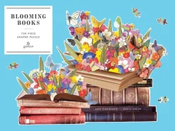Galison - Blooming Books - 750 Piece Shaped Puzzle Sale