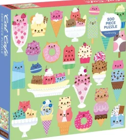 Galison - Cat Cafe - 500 Piece Jigsaw Puzzle Fashion