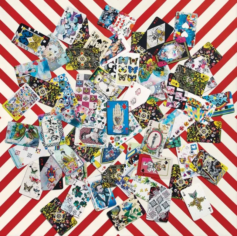 Galison - Christian Lacroix Maison De Jeu - Double-Sided 250 Piece Jigsaw Puzzle Fashion