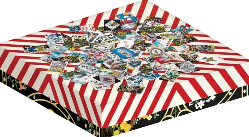 Galison - Christian Lacroix Maison De Jeu - Double-Sided 250 Piece Jigsaw Puzzle Fashion