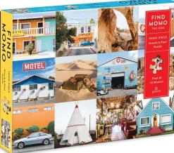 Galison - Find Momo - 1000 Piece Search and Find Puzzle New