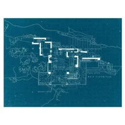 Galison - Frank Lloyd Wright Fallingwater - 2 Sided 500 Piece Jigsaw Puzzle Online