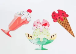 Galison - Ice Cream Scoop Puzzle : Countless Sweet Creations with 32 Flavours Hot
