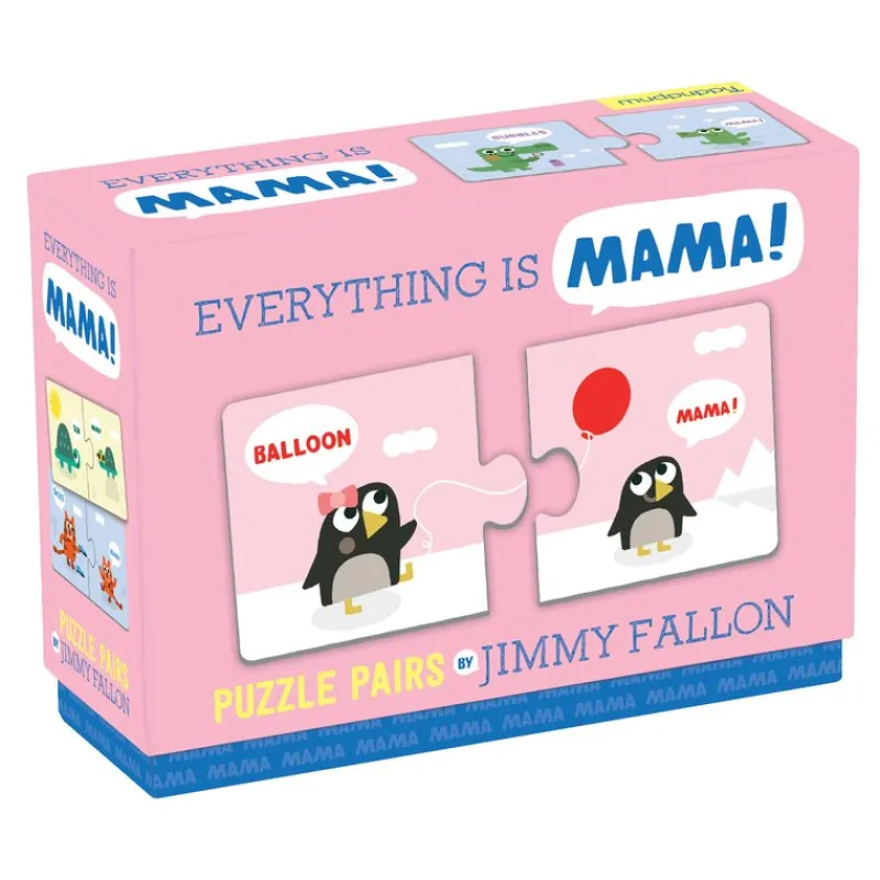 Galison - Jimmy Fallon Everything is Mama Puzzle Pairs Clearance