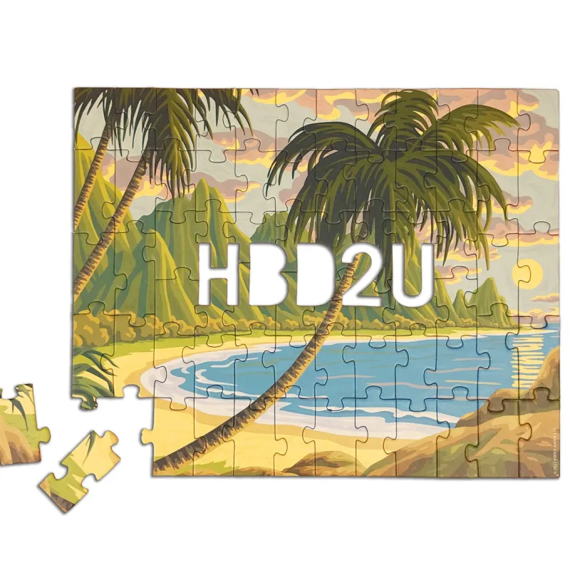 Galison - Knock Knock Hbd2u Message Puzzle Outlet