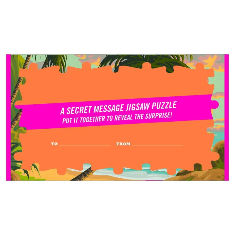 Galison - Knock Knock Hbd2u Message Puzzle Outlet