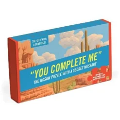 Galison - Knock Knock You Complete Me Message Puzzle Outlet