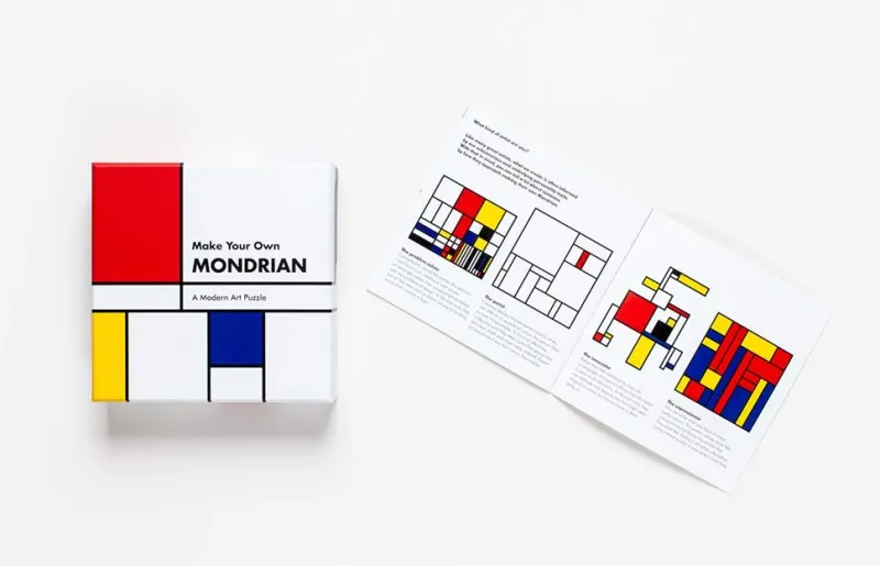 Galison - Make Your Own Mondrian : A Modern Art Puzzle Hot