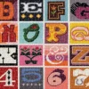 Galison - Needlepoint A to Z - 1000 Piece Panoramic Puzzle Hot