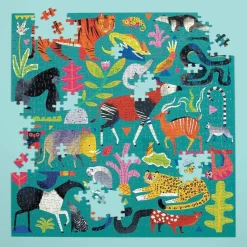 Galison - Rainforest Animals - 500 Piece Jigsaw Puzzle Fashion