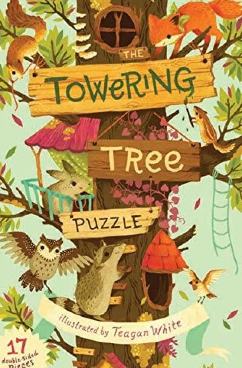 Galison - Towering Tree Puzzle - 17 Piece Jigsaw Puzzle Discount