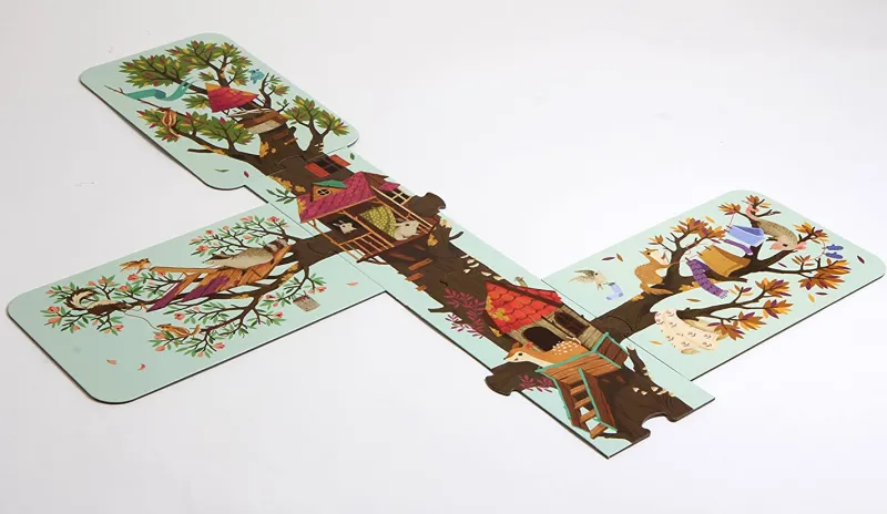 Galison - Towering Tree Puzzle - 17 Piece Jigsaw Puzzle Discount