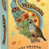 Galison - Wendy Gold California 100 Piece Mini Shaped Puzzle Outlet