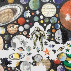 Galison - Zero Gravity - 1000 Piece Jigsaw Puzzle with Shaped Pieces Discount