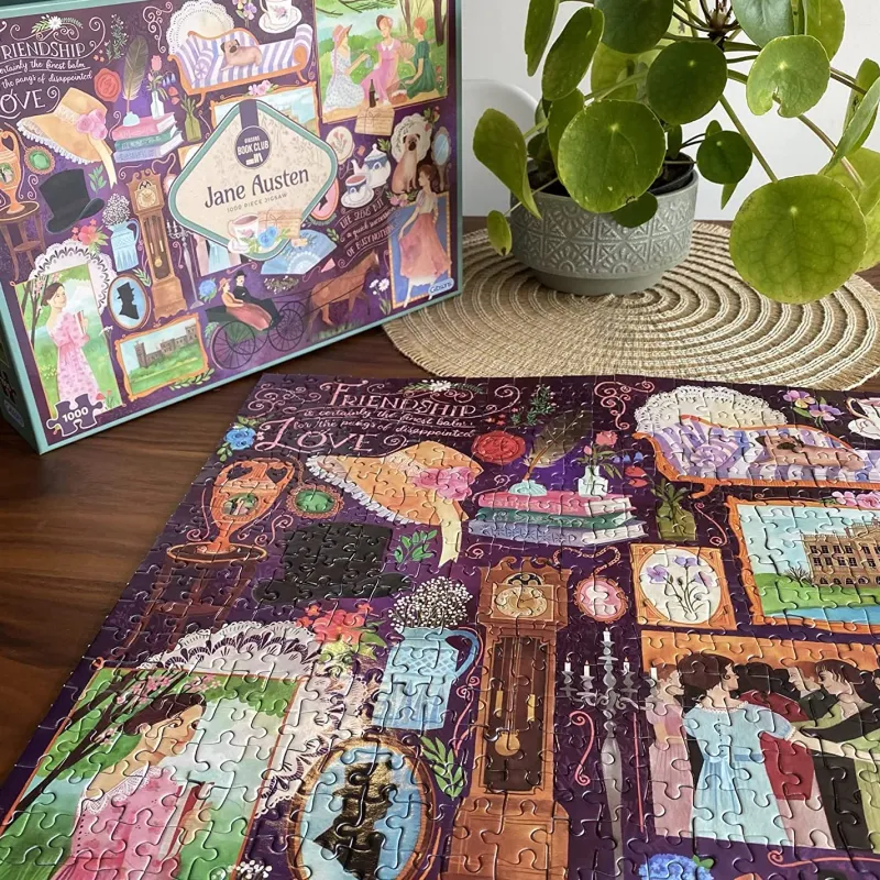 Gibsons - Jane Austen - Book Club - 1000 Piece Jigsaw Puzzle Discount