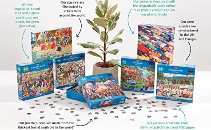 Gibsons - 100 Years of Wall's Ice Cream - 1000 Piece Jigsaw Puzzle Online