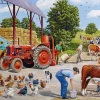 Gibsons - A Busy Farmyard - 500 Piece Jigsaw Puzzle Fashion