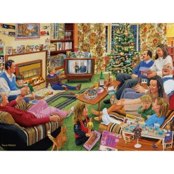 Gibsons - A Christmas to Remember - x4 x 500 Piece Jigsaw Puzzles Online