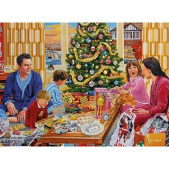 Gibsons - A Christmas to Remember - x4 x 500 Piece Jigsaw Puzzles Online