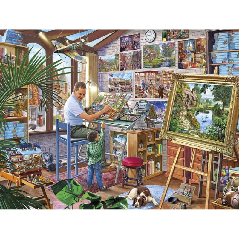 Gibsons - A Work of Art - 1000 Piece Jigsaw Puzzle Discount
