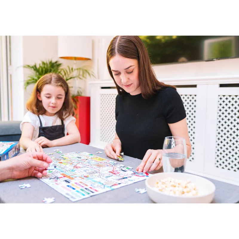 Gibsons - Adventures on the London Underground - 250 Piece Jigsaw Puzzle Online