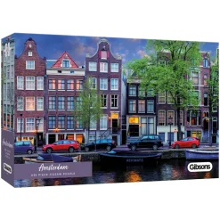Gibsons - Amsterdam - 636 Piece Jigsaw Puzzle Discount