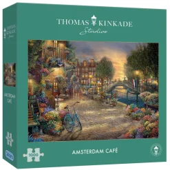 Gibsons - Amsterdam Café - 1000 Piece Jigsaw Puzzle New