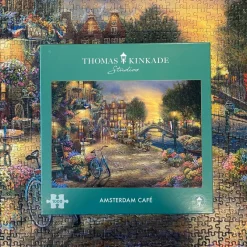 Gibsons - Amsterdam Café - 1000 Piece Jigsaw Puzzle New
