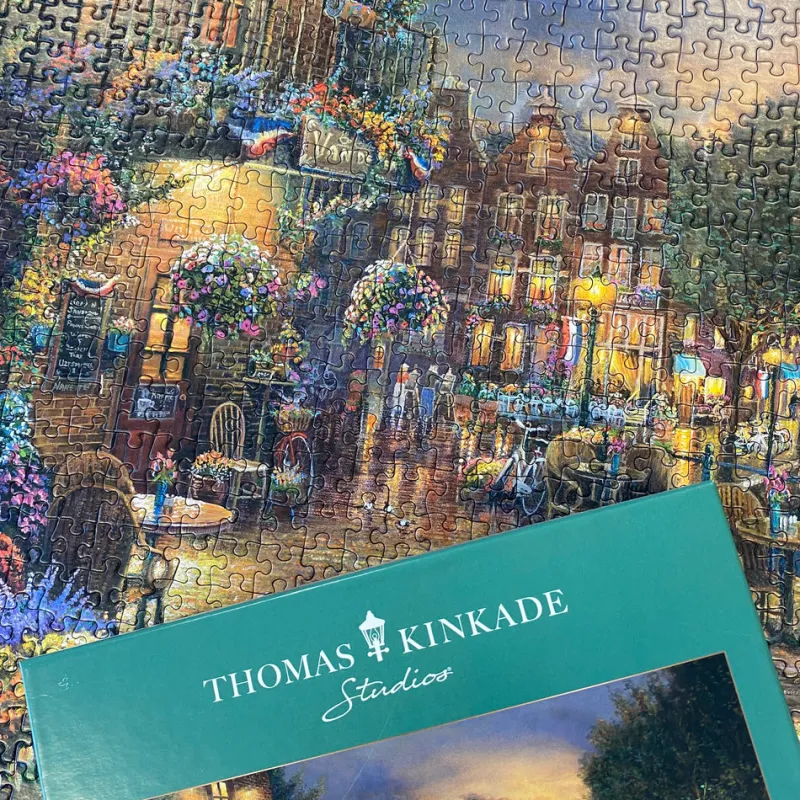 Gibsons - Amsterdam Café - 1000 Piece Jigsaw Puzzle New