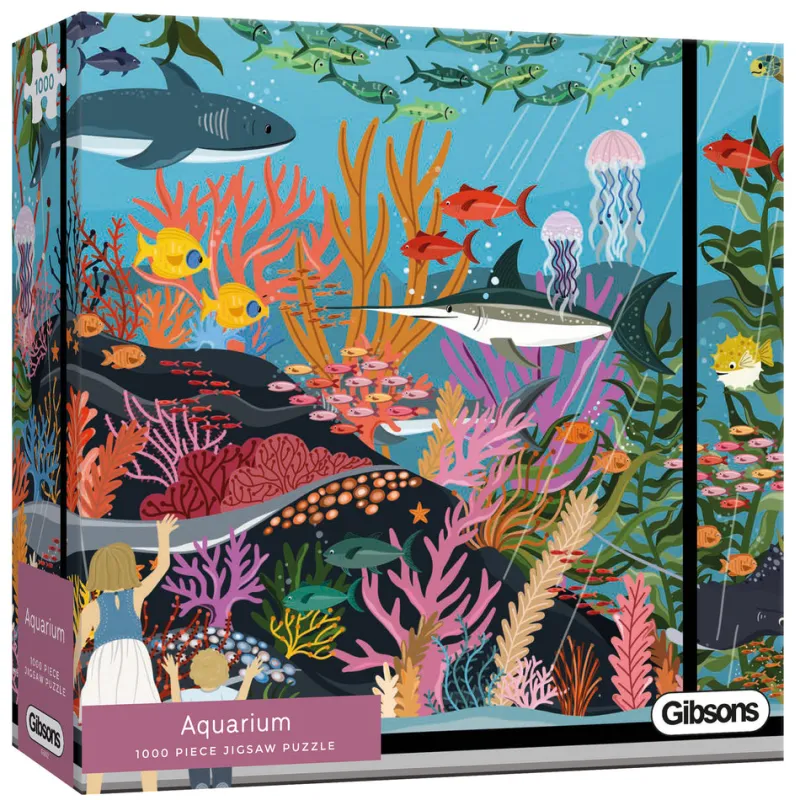 Gibsons - Aquarium - 1000 Piece Jigsaw Puzzle New