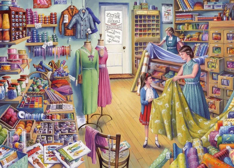 Gibsons - Beads & Buttons - 1000 Piece Jigsaw Puzzle Sale