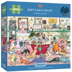 Gibsons - Bert's Bath Night - 500 XL Piece Jigsaw Puzzle Best