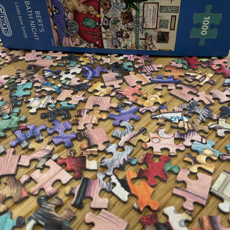Gibsons - Bert's Bath Night - 1000 Piece Jigsaw Puzzle Sale