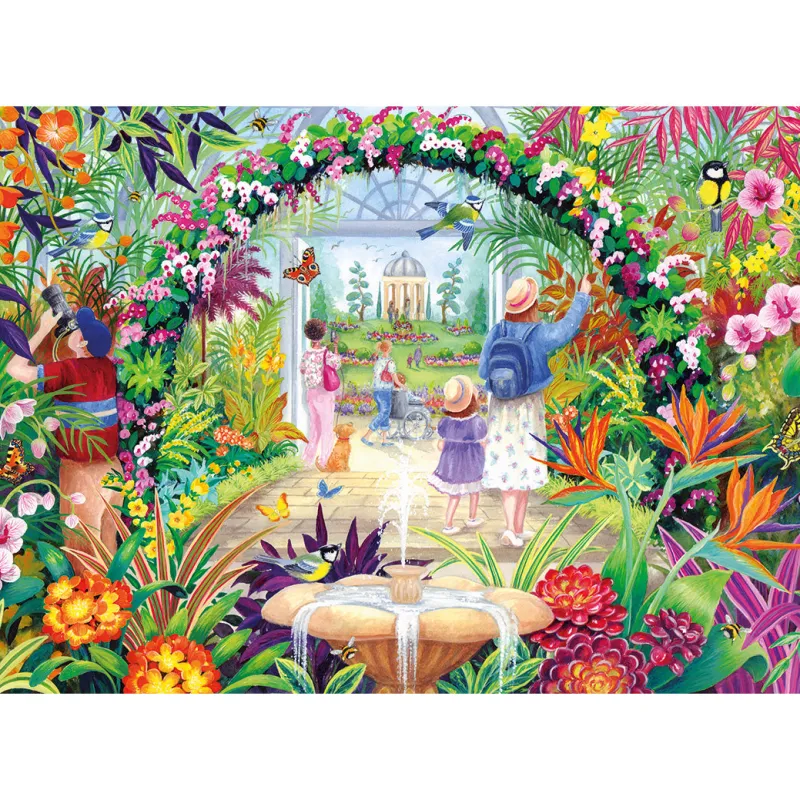Gibsons - Botanical Blooms - 500 Piece Jigsaw Puzzle Discount