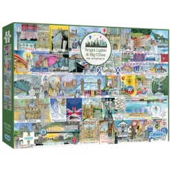 Gibsons - Bright Lights & Big Cities - 1000 Piece Jigsaw Puzzle Fashion