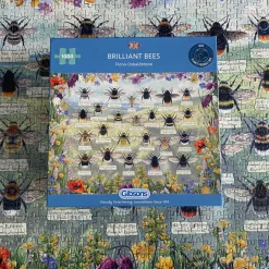 Gibsons - Brilliant Bees - 1000 Piece Jigsaw Puzzle Outlet