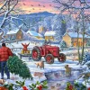 Gibsons - Bringing Home the Tree - 1000 Piece Jigsaw Puzzle Sale