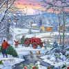 Gibsons - Bringing Home the Tree - 100 XL Piece Jigsaw Puzzle Discount