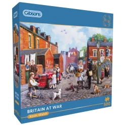 Gibsons - Britain at War - 500 Pieces Online