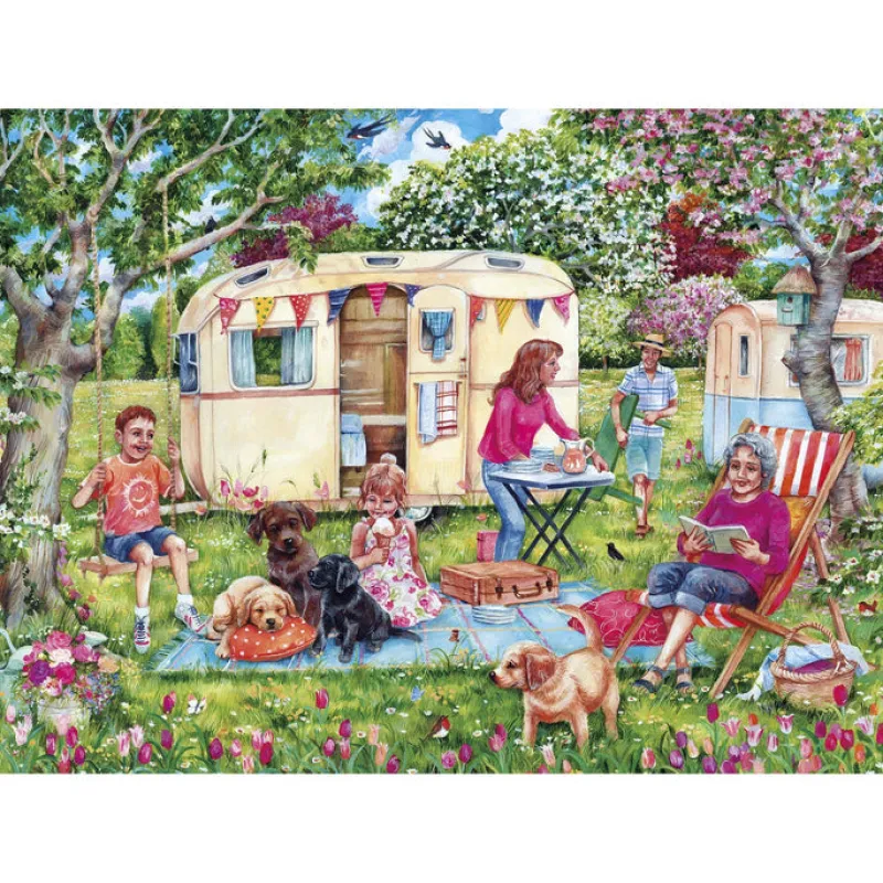 Gibsons - Caravan Escape - 1000 Piece Jigsaw Puzzle Sale