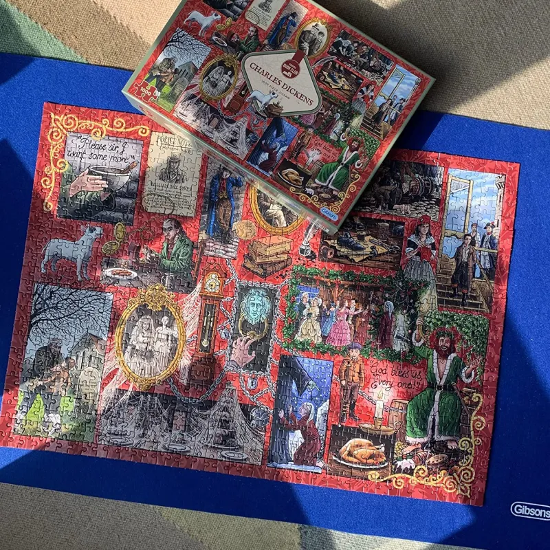 Gibsons - Charles Dickens - Book Club - 1000 Piece Jigsaw Puzzle Fashion