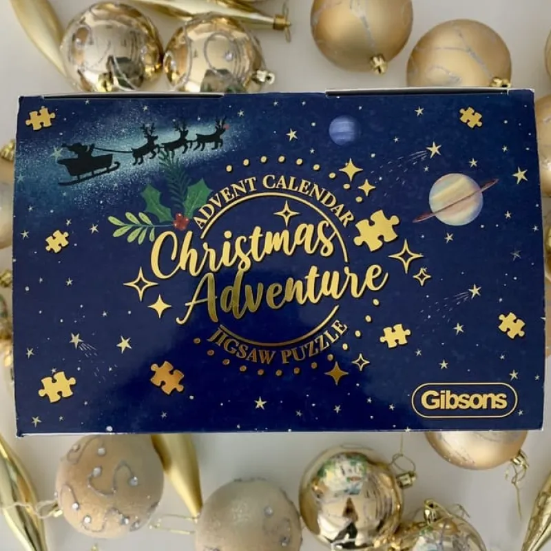 Gibsons - Christmas Advent Jigsaw Calandar - 1000 Piece Jigsaw Puzzle Fashion