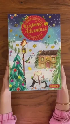Gibsons - Christmas Advent Jigsaw Calandar - 1000 Piece Jigsaw Puzzle Fashion
