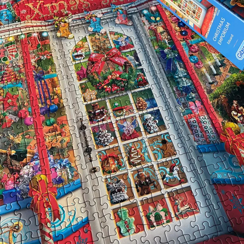 Gibsons - Christmas Emporium - 1000 Piece Jigsaw Puzzle Sale