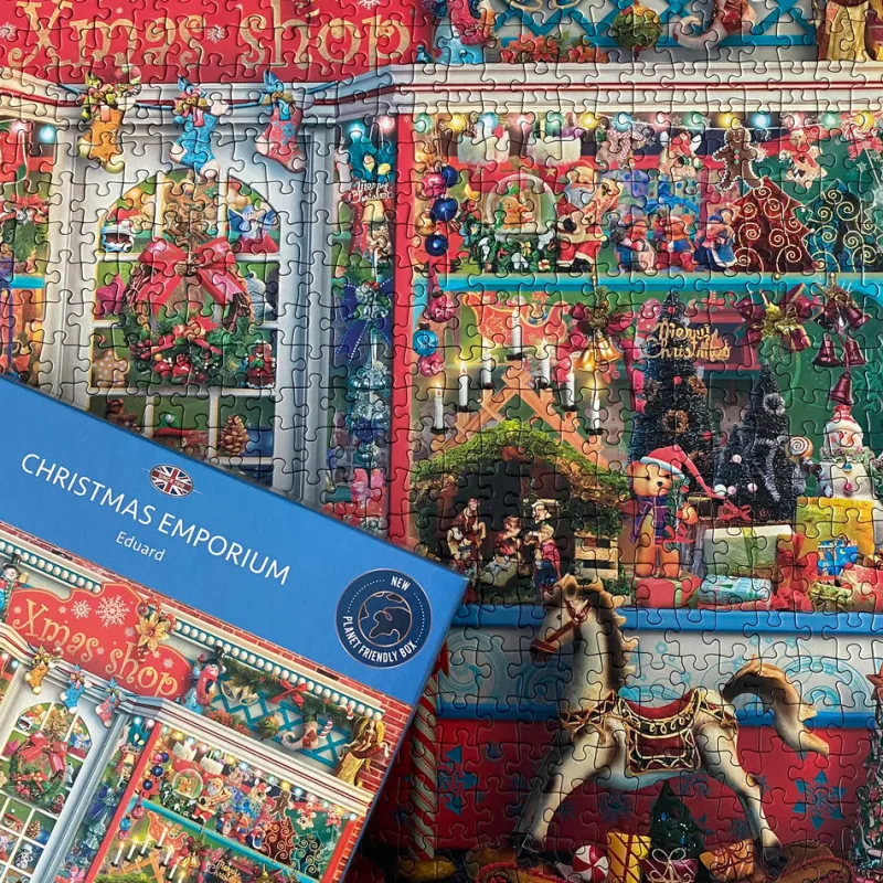 Gibsons - Christmas Emporium - 1000 Piece Jigsaw Puzzle Sale