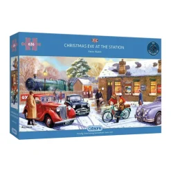Gibsons - Christmas Eve at the Station - 636 Piece Jigsaw Puzzle Discount