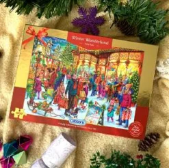 Gibsons - Christmas Spirit (limited edition) - 1000 Piece Jigsaw Puzzle Best