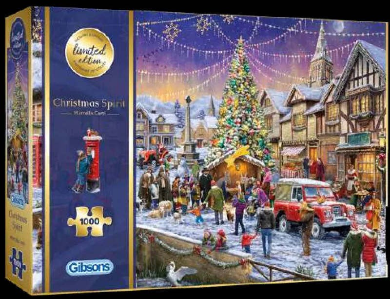 Gibsons - Christmas Spirit (limited edition) - 1000 Piece Jigsaw Puzzle Best