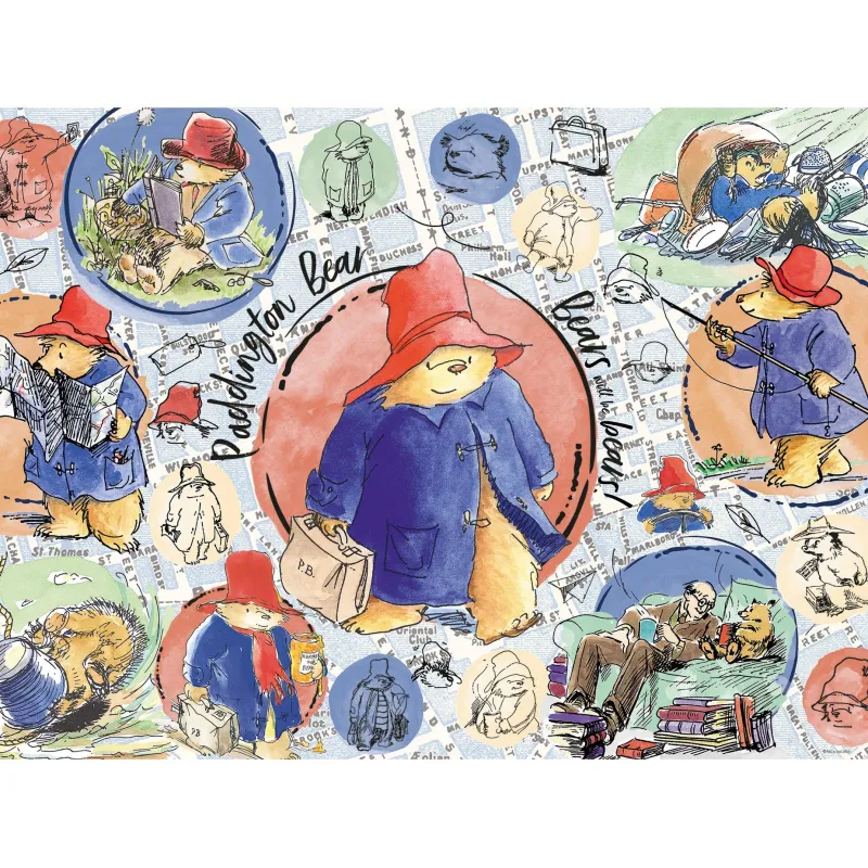 Gibsons - Classic Gift Paddington - 1000 Piece Jigsaw Puzzle Hot