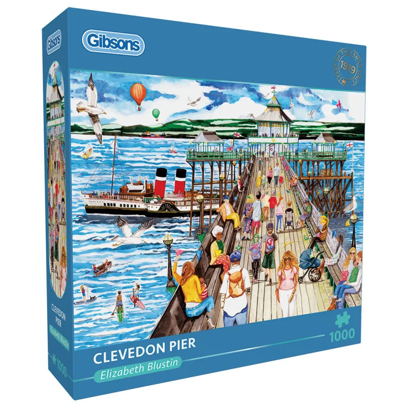 Gibsons - Clevedon Pier - 1000 Piece Jigsaw Puzzle Clearance